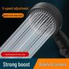 Black Warrior Multi-Function Matte Black Handheld Shower Head Set