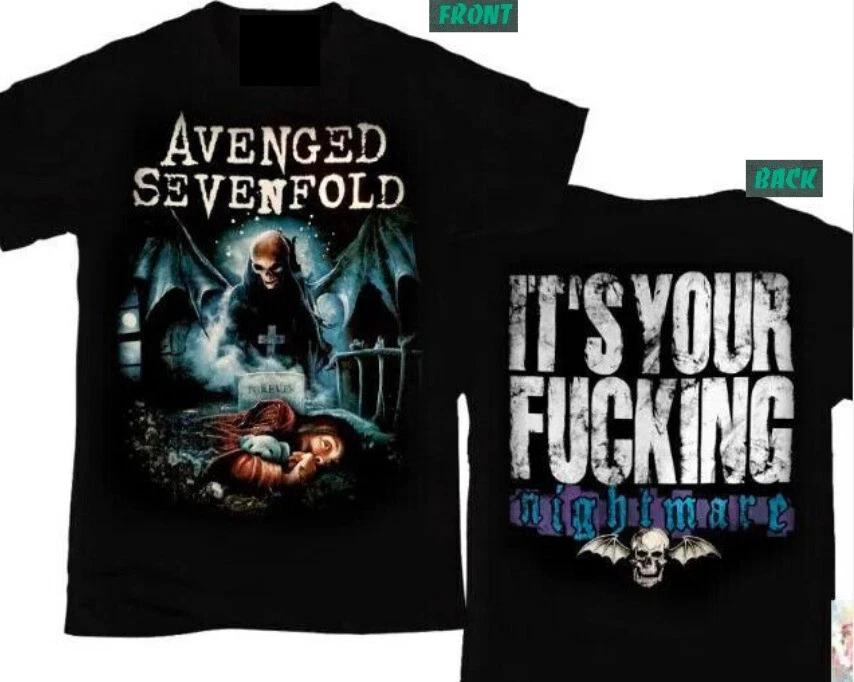 

Nightmare Sevenfold Your Avenged It s 2 Side T-Shirt 4XL