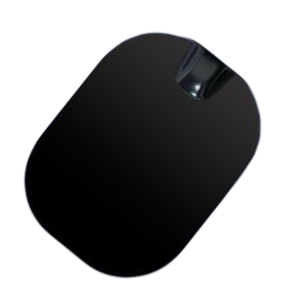 For Silverado 1500 2019-2025 2019-2025 Fit Fuel Filler Door Exterior Repair Gloss Black Plastic Direct Replacement