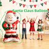 1Pc Standing Santa Claus Foil Balloon Decoration Christmas Theme Party Theme Holiday Party New Year Party New Year Decor Balloon