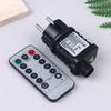 Eu Us Uk Plug Ac 220V 110V To 31Vdc 6W 24V 5V Transformer Plug Power Supply Ip44 8Modes Led Lamp Driver Switch Adapter