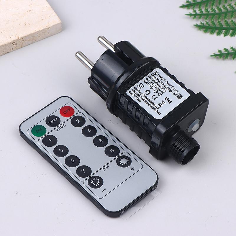 Eu Us Uk Plug Ac 220V 110V To 31Vdc 6W 24V 5V Transformer Plug Power Supply Ip44 8Modes Led Lamp Driver Switch Adapter