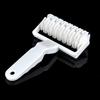 Pizza Dough Roller Cutter, Plastic Baking Texture Wheel for Cake Decorating, Manual Ribbon Stripe Cutter for Pastry Cookies, Kitchen Tool