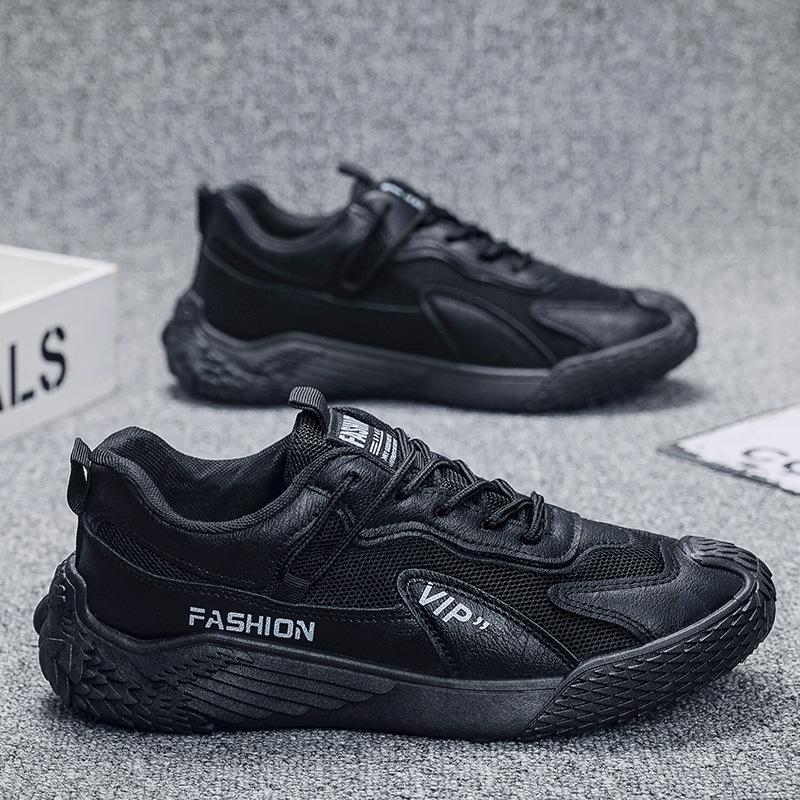 New Men's Shoes Mesh Breathable Sports Shoes Men's Running Casual Shoes Young Men's Trendy Single Shoes