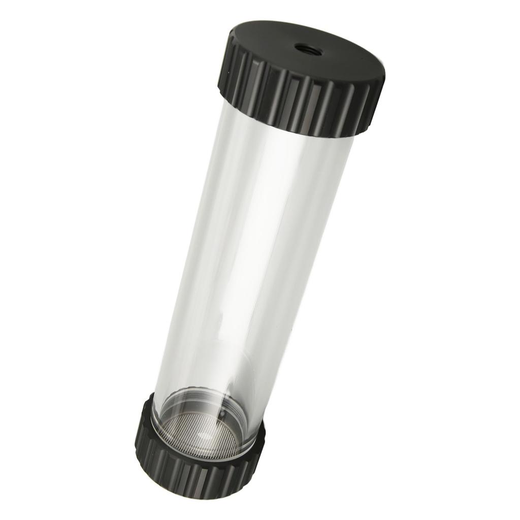 PC Water Pump Tank, POM 240mm Computer Liquid Water Cooling Radiator Acrylic Cylinder Water Reservoir Tank for PC Computers