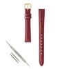 BAMBI Watch Band Leather Alligator Embossed 9mm Wine