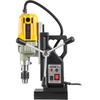 Magnetic Drill, 1100W 1.57" Boring Diameter, 2697lbf/12000N Portable Electric Mag Drill Press with 12 Bits, 580 RPM Max Speed Drilling Machine for Any