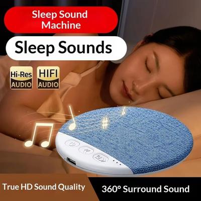 Mini Under Pillow Bluetooth Speaker Ultra-Thin Sleeping Speaker Sound Machine  Nature Sound