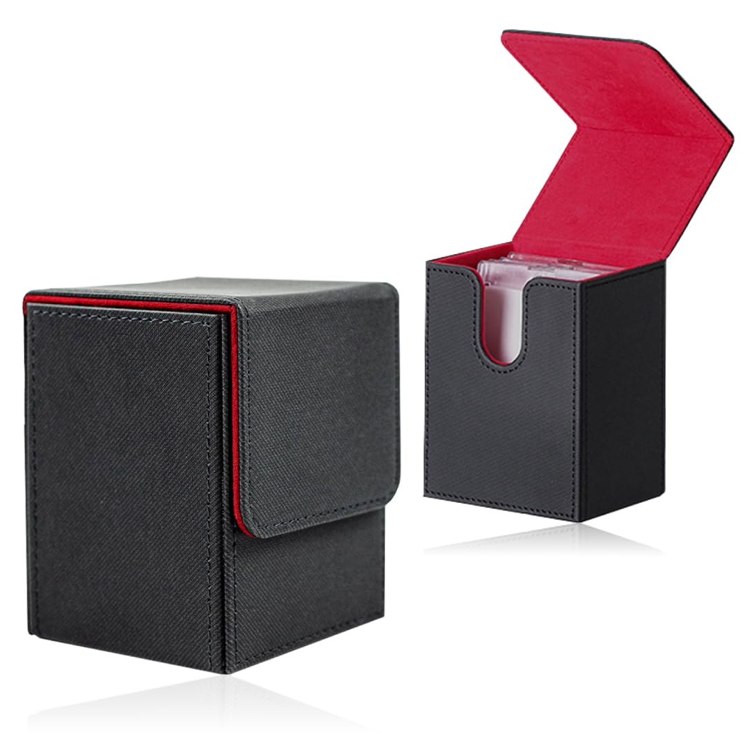 

Trading Card Storage Deck Card Trading Card Pokemon Card Pokemon Card PU Leather Pokemon Case, Case, Case, Case, Case, Case, (Red), Card, Yu-Gi-Oh!