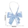 Fashion Uniform Sailor Suit Collar Bowknot Oversized Swallowtail Bowknot  For Women College Girls