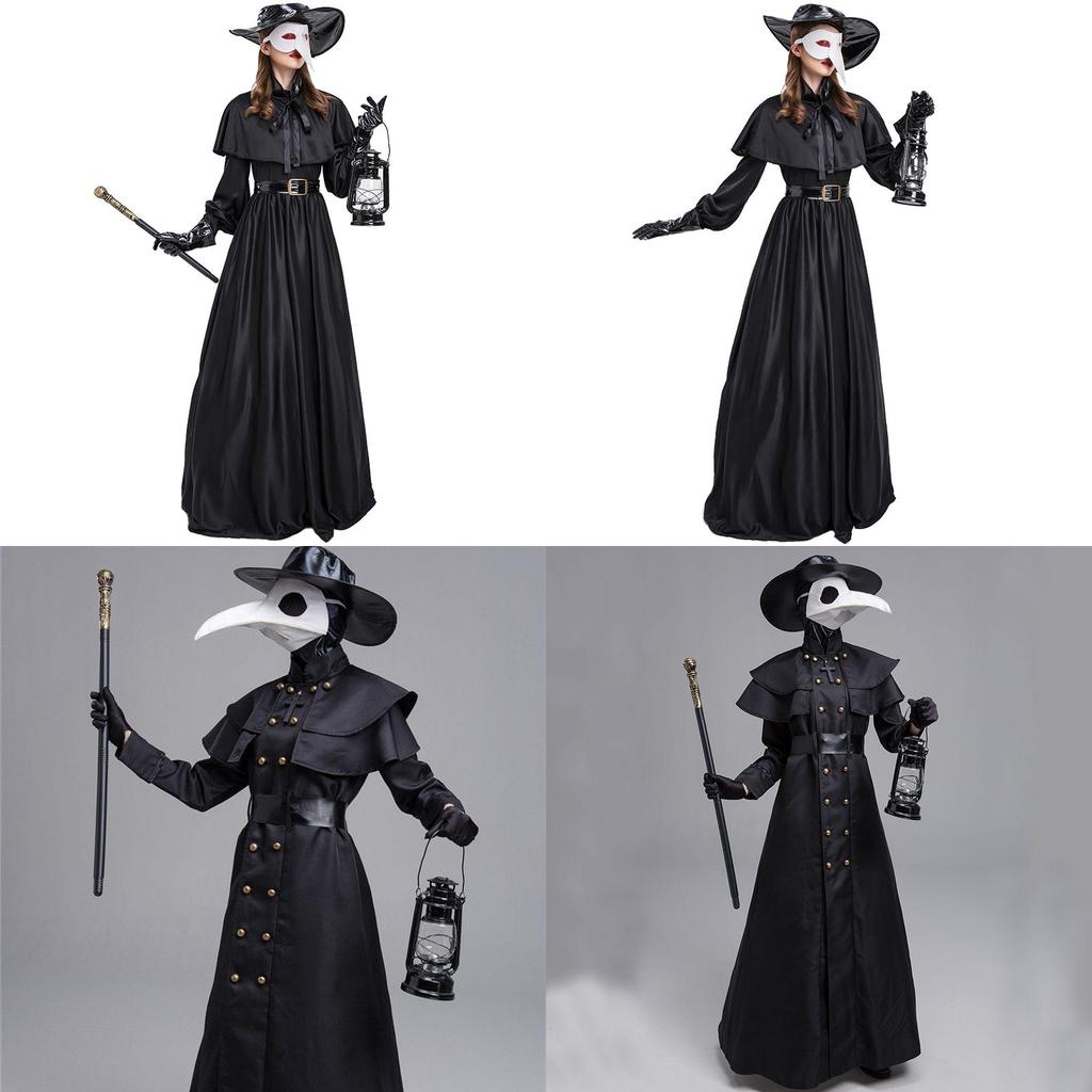 Unique And Striking Plague Doctor Costume Perfect For Halloween Cosplay And Performance Costumes