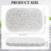 5PCS Soap Saver Pad Non-Slip Mildew Proof Self Draining Soap Pad Household PVC Soap Holder Kitchen Bathroom Cleaning Supplies