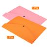2Pcs Simple A4 Big Capacity Document Bag Felt File Bag Business Briefcase File Folder Filing Products Storage Pouch Organizer