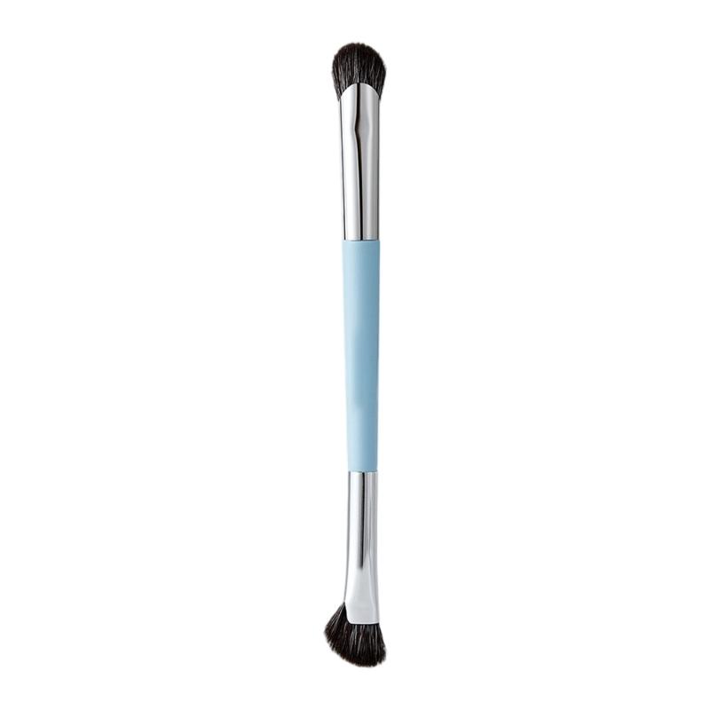 Double Headed Eyeshadow Brush For Powder Eyeshadow & Eye Liner Makeup Travel Friendly Cosmetic Tool