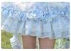 2026 Sommer Prinzessin Lolita Aufgebauschtes Schleppenkleid - Super Feenhafter Stil Festliches Kleid für Kleine Mädchen