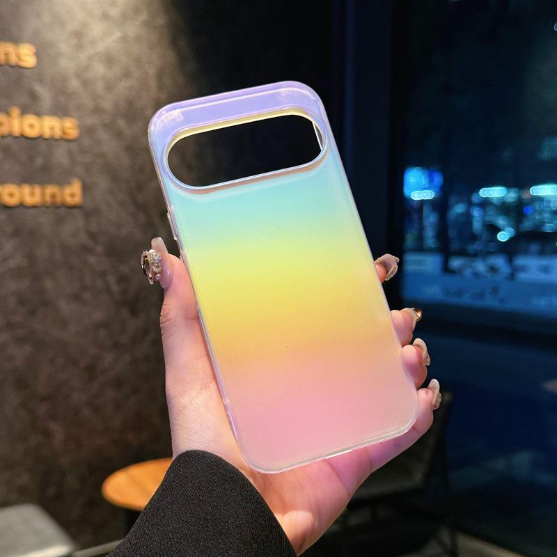 Google Pixel 10/10PRO Gradual Change Magnetic Mobile Phone Case, Wireless Charging 11 Laser Protective Case Google Pixe1