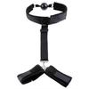 Handcuffs Bondage Set Bed BDSM Bondage Restraint Strap System Adults Wrists & Ankle Cuffs Erotic Sex Toy for Woman Couples Slave