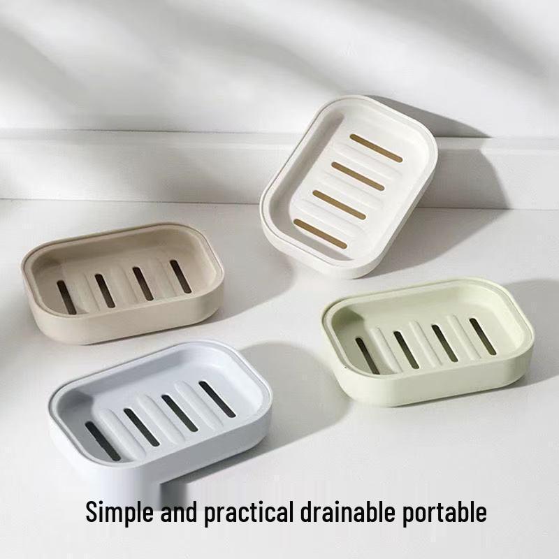 Portable Japanese Soap Dish with Lid - Travel Soap Box & Bathroom Storage