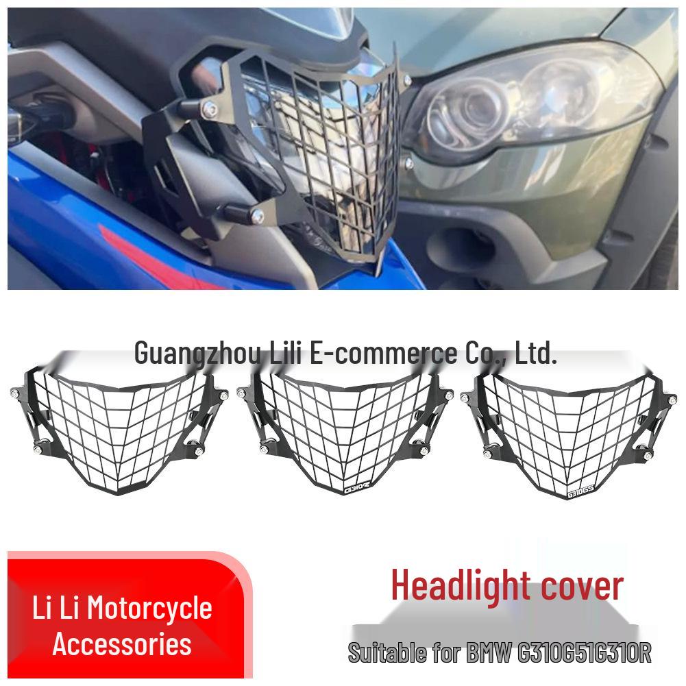 

BMW G310GS/G310R Headlight Cover - Modified Aluminum Alloy Mesh Protection G310R