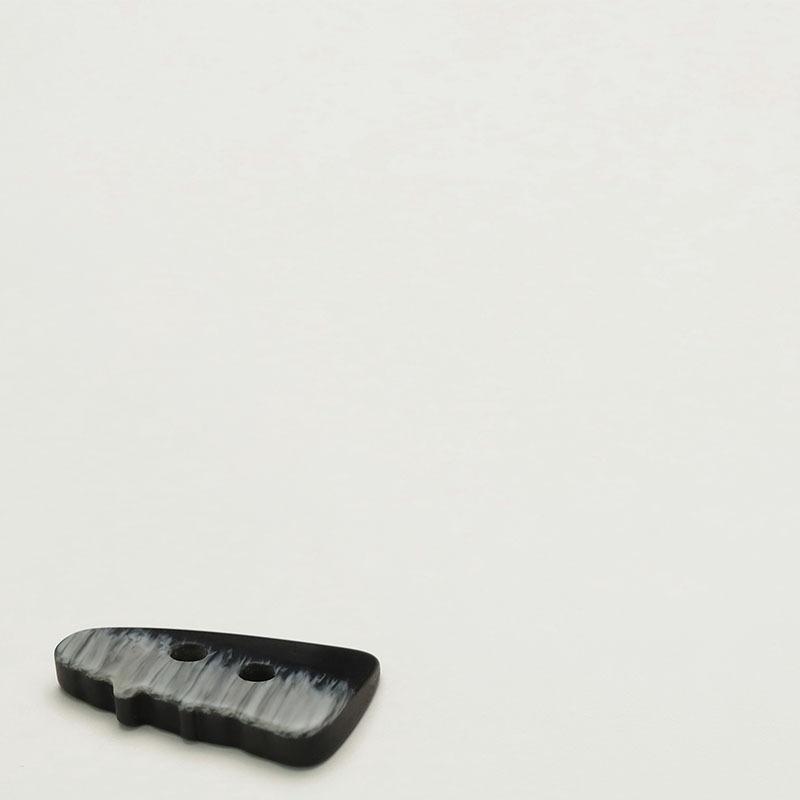 5 Stück Eckspitze Zwei-Loch Seilknopf Daunenjacke Doppelseitiger Nylonmantel Dekorative Knöpfe Damenjacke Pulloverknopf