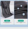 Women's Black Wide Leg Pear-Shaped Suit Trousers with Iron Ring Design - Spring & Autumn Casual Wear