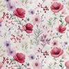 Royal Velvet Fabric Polyester For Sewing - Motif Flowers - Rdx2960