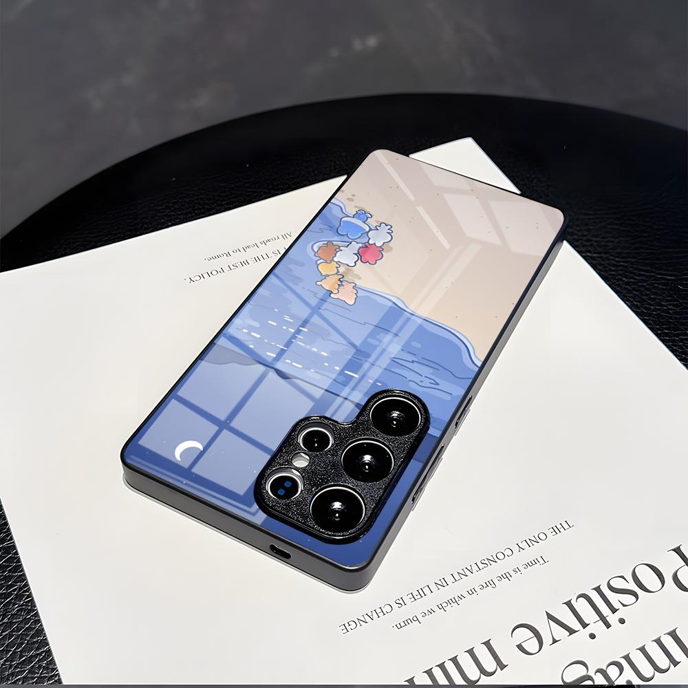 S-Stray Cartoon Kids Phone Case For Samsung S 25 24 23 22 21 Ultra 10 Plus A16 Pro Fe 20 Note 34 S30 Shockproof