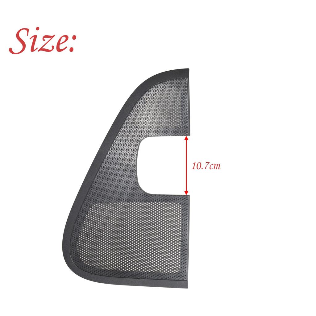 Speaker Grille Cover Flint Gray Left or Right Side Door Panel Mounted For 2004 2005 2006 2007 2008 Ford F-150 5L3Z-18978-BAA