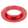 Bike Centerlock Lockring Aluminum Alloy Bike Disc Brake Hub Disc Rotor Lock Ring for Road Bike Mountain Bike Red