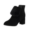 New Style Shoes Such As Chunky High Heels, Short Boots and Soft Cotton Soles for Women