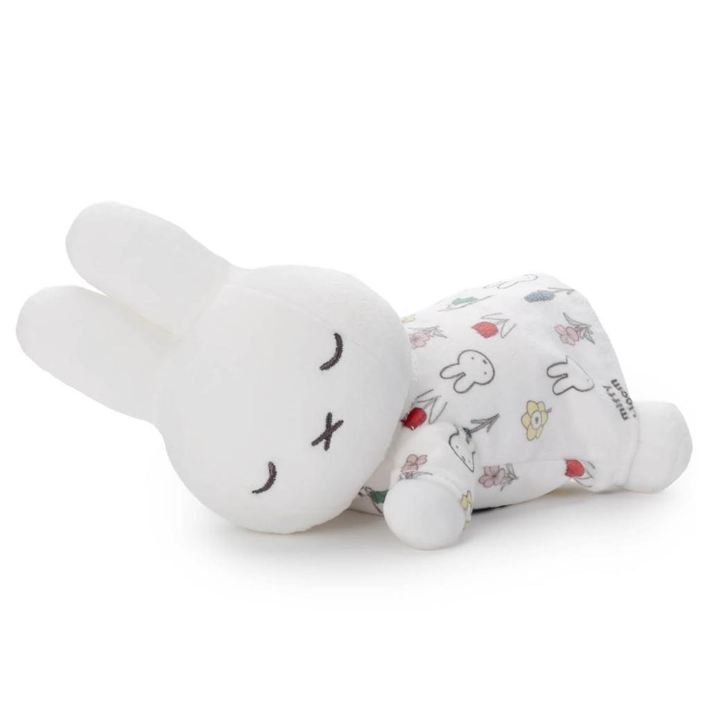 Takara Tomy Arts Bruna Miffy Bloom Schlafender Freund Plüschtier S Miffy 19cm (TAKARATOMY A.R.T.S) Breite ca.