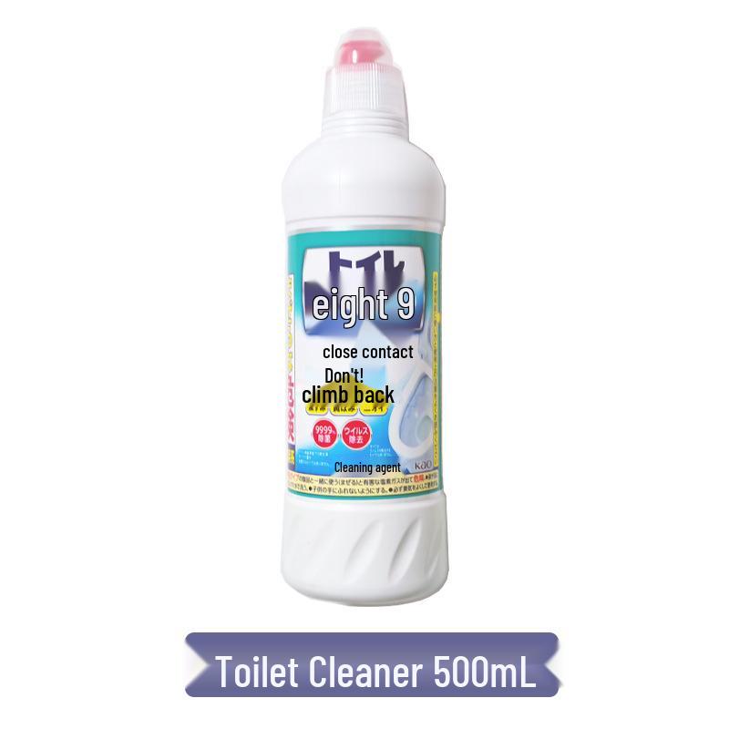 Kao Japan Toilet Bowl Cleaner & Deodorizer, 500ml - Powerful Stain Remover