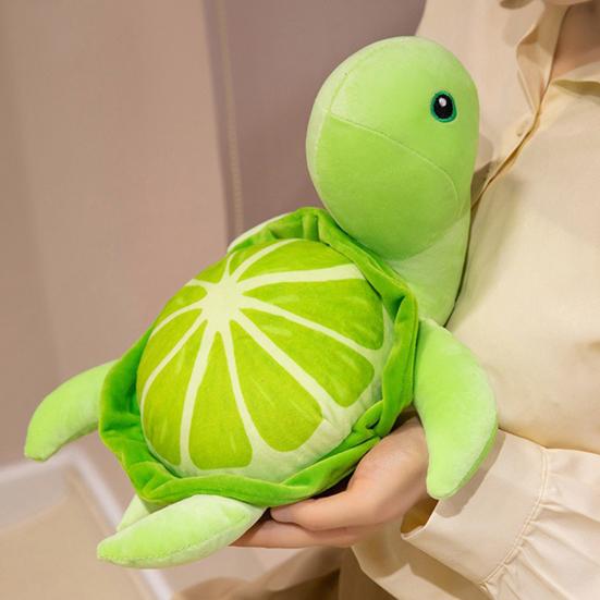Lemon Turtle Plush Toy Ultra Soft Stuffed Animal Child-friendly Sleeping Toys Stress Relief Huggable Pal