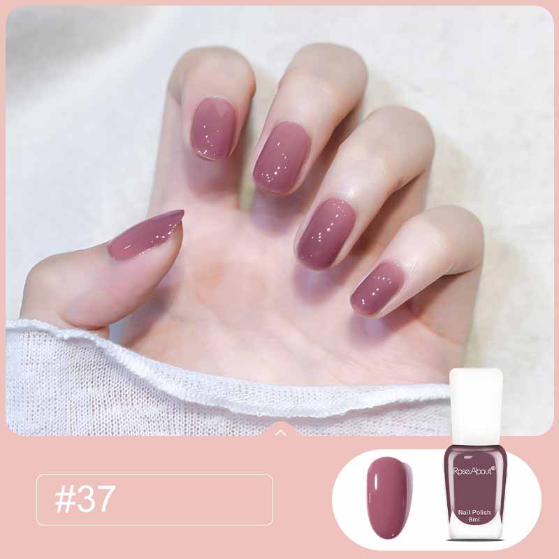 

8 мл натуральный телесный стойкий отслаивающийся быстросохнущий лак для ногтей без запекания набор для дизайна ногтей