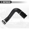 Motoforti Engine Air Cleaner Intake Hose Tube, Air Intake Hose for Chevy Cruze 2016-2019, Rubber, with Clamp, No. 13374646, Black
