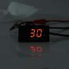 Temperature Meter Water Tank Retrofit 0~120°C Monitor Red Blue Indicator Warning 12V Motorcycle Thermometer With Sensors