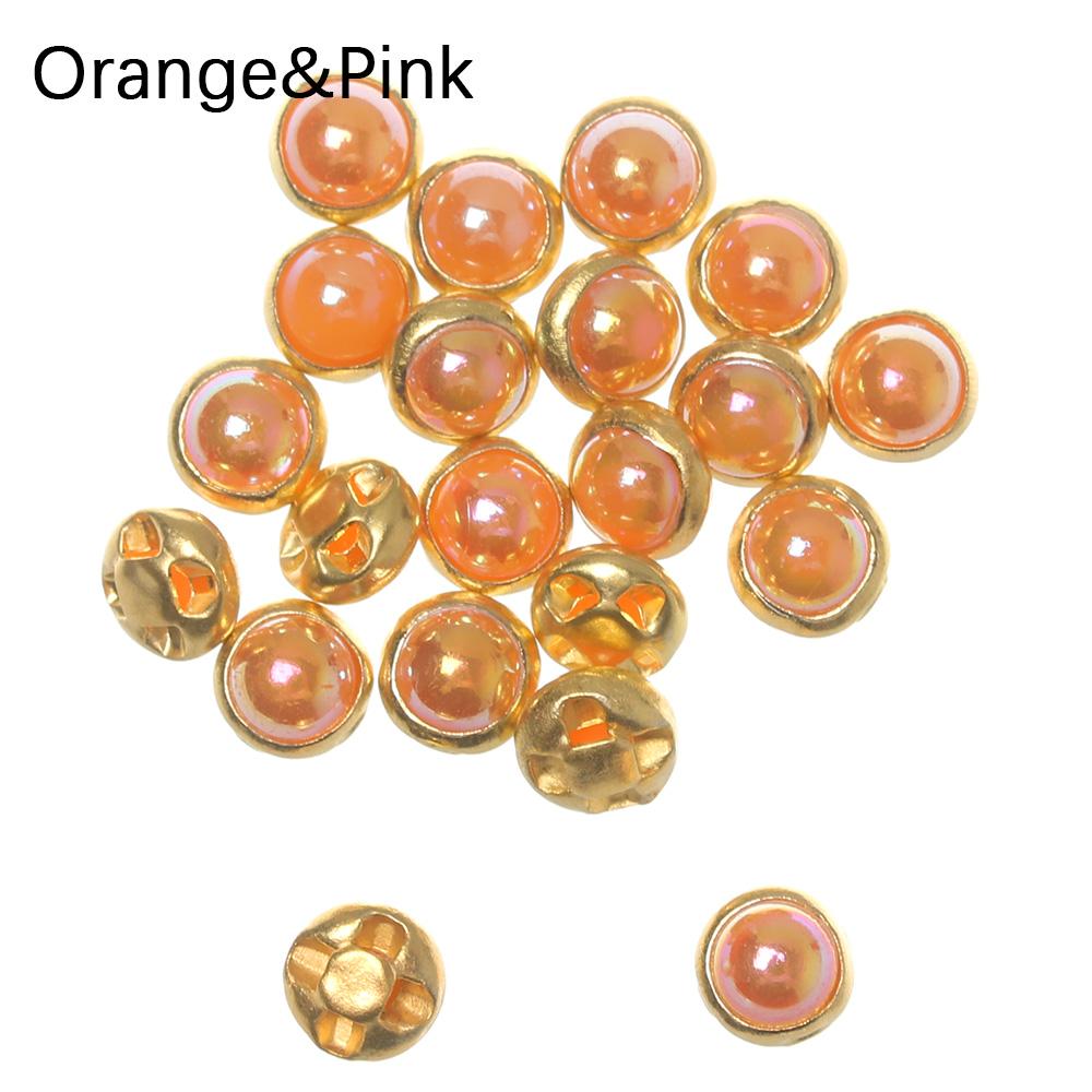 20Pcs 4mm Mini Doll Buttons Ultra-small Pearl Buckle Doll Bags Shoes Craft Buckle DIY 1/6 Doll Clothing Buckles Accessories