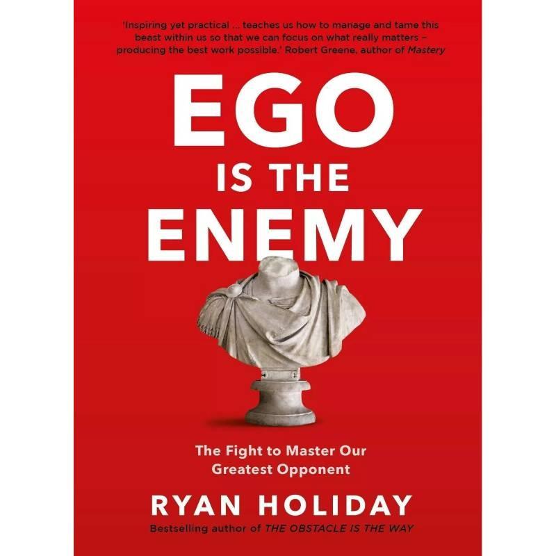 Inspiring English Self-help Book Ego Is The Enemy By Ryan Holiday For Personal Growth