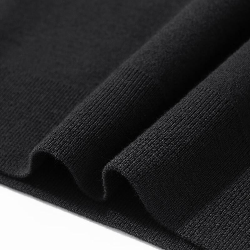 LOZ Men's Winter 16-Gauge 100% Wool Round Neck Sweater