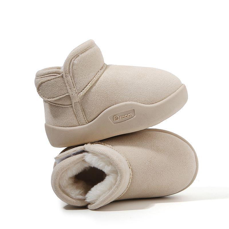 Infant & Toddler Winter Snow Boots: Warm, Thick Cotton, Low-Cut for Boys & Girls