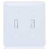Upgrades Two Position Toggle Switches Plate Electrical Accessory with Quick Installation for Wall Outlets & Appliances