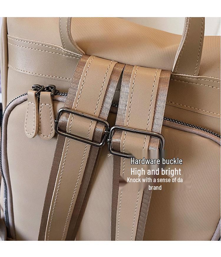 Women's 2026 Korean Style Waterproof Oxford Cloth Backpack - Trendy, Versatile, Lightweight Commuter Bag