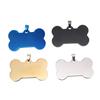 Stainless Steel Mirror Finish Custom Bone-Shaped Dog Tag Engraving Blank