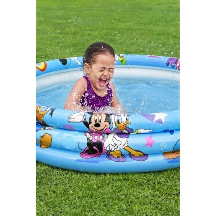 Piscine Gonflable - BESTWAY - Disney Junior Mickey - Multicolore - 3 À 12 Ans - Extérieur