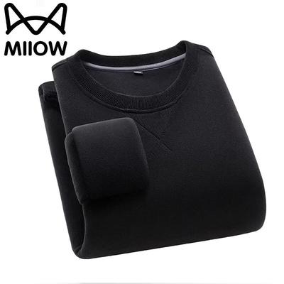 Maoren Herren Thermisches Aoli Fleece Rundhals-Sweatshirt