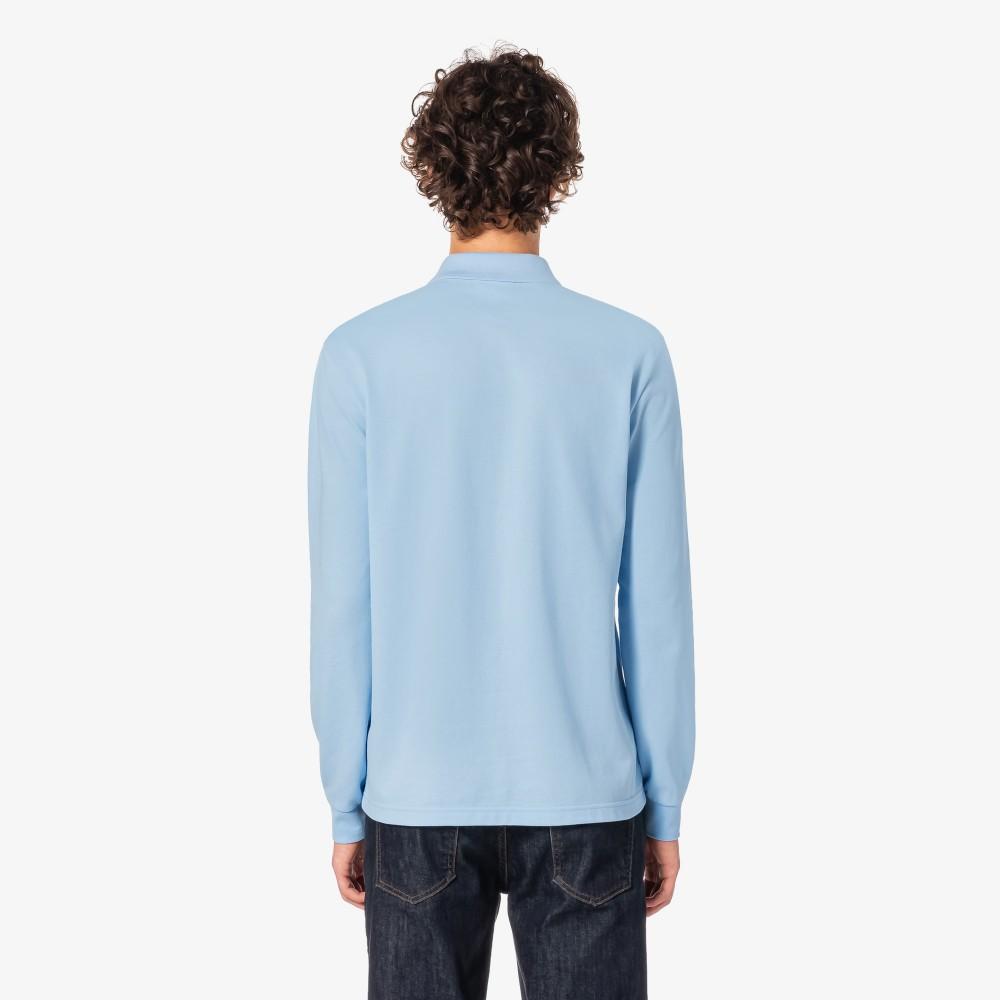 [Lacoste] Men's French Regular Fit Long Sleeve Basic Polo Shirt PH732E-55NHBP