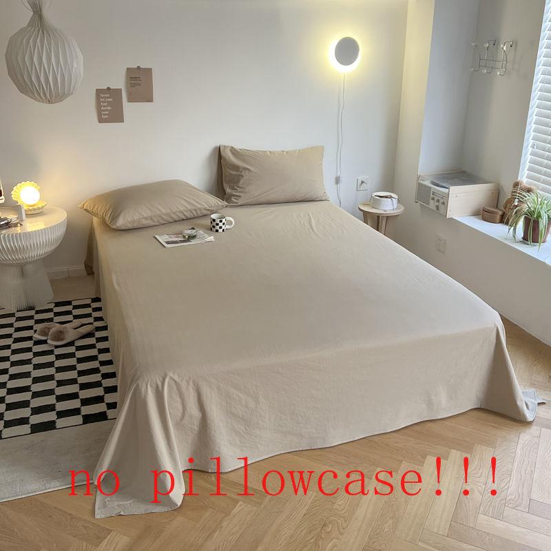 Fashion Simple Sheets Household Bedroom Thicker Washable Skin-friendly Breathable Universal Single Double King Queen Bed Cover