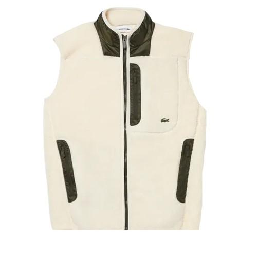 Lacoste Men's Sherpa Fleece Gilet