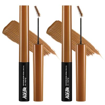 Merge the First Proof Mascara per Sopracciglia 3,5 g, caramello, 2 pz.