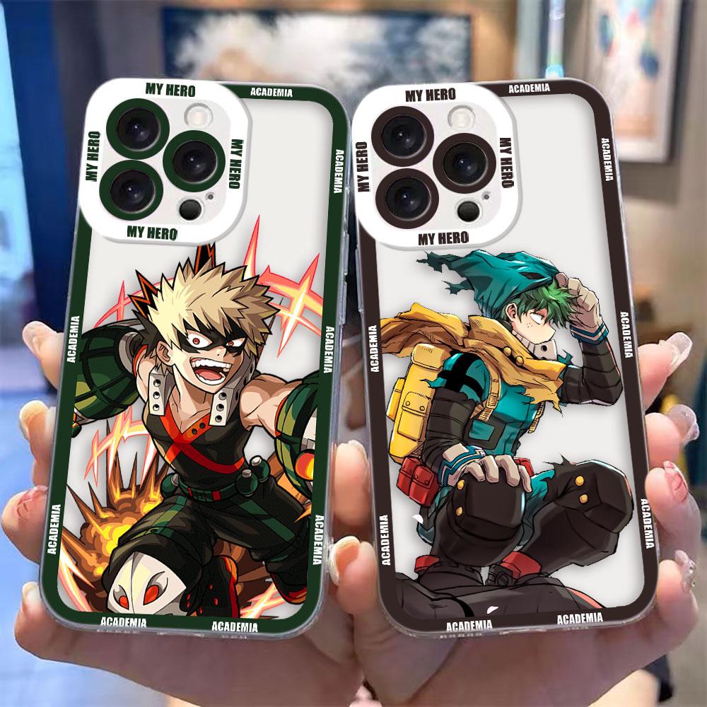 My Hero Academia Izuku Clear Phone Case For Infinix TECNO POVA 2 4 3 5 SMART 6 7 8 NOTE 10 11 12 30 30I 40 50 CAMON 19 20 Cover